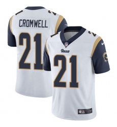 Youth Nike Los Angeles Rams #21 Nolan Cromwell White Vapor Untouchable Limited Player NFL Jersey
