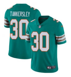 Youth Nike Miami Dolphins #30 Cordrea Tankersley Elite Aqua Green Alternate NFL Jersey