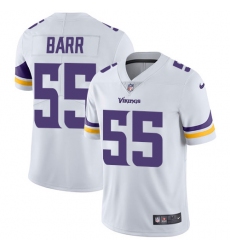 Men's Nike Minnesota Vikings #55 Anthony Barr White Vapor Untouchable Limited Player NFL Jersey