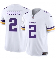 Men's Minnesota Vikings #2 Isaiah Rodgers White 2025 F.U.S.E. Vapor Limited Football Stitched Jersey