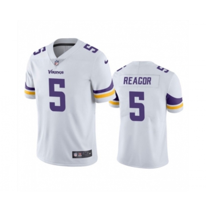 Men's Minnesota Vikings #5 Jalen Reagor White Vapor Untouchable Stitched Jersey