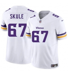 Men's Minnesota Vikings #67 Justin Skule White 2025 F.U.S.E. Vapor Untouchable Limited Football Stitched Jersey
