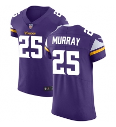 Men's Nike Minnesota Vikings #25 Latavius Murray Purple Team Color Vapor Untouchable Elite Player NFL Jersey