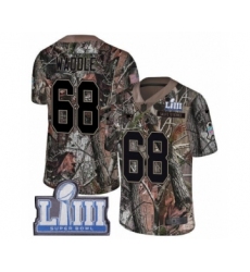 Youth Nike New England Patriots #68 LaAdrian Waddle Camo Untouchable Limited Super Bowl LIII Bound NFL Jersey