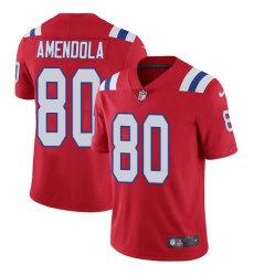 Youth Nike New England Patriots #80 Danny Amendola Red Alternate Vapor Untouchable Limited Player NFL Jersey