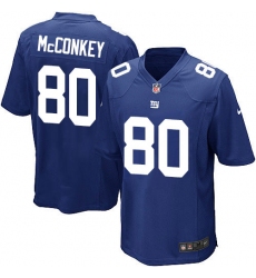 Men's Nike New York Giants #80 Phil McConkey Game Royal Blue Team Color NFL Jersey