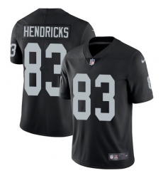 Youth Nike Oakland Raiders #83 Ted Hendricks Black Team Color Vapor Untouchable Limited Player NFL Jersey