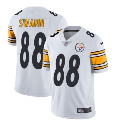 Men's Nike Pittsburgh Steelers #88 Lynn Swann White Vapor Untouchable Limited Player NFL Jersey