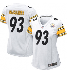 Women's Nike Pittsburgh Steelers #93 Dan McCullers Game White NFL Jersey