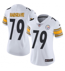 Women's Nike Pittsburgh Steelers #79 Javon Hargrave Elite White NFL Jersey