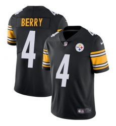 Youth Nike Pittsburgh Steelers #4 Jordan Berry Black Team Color Vapor Untouchable Limited Player NFL Jersey