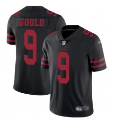 Youth Nike San Francisco 49ers #9 Robbie Gould Black Vapor Untouchable Limited Player NFL Jersey