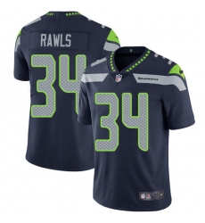 Youth Nike Seattle Seahawks #34 Thomas Rawls Steel Blue Team Color Vapor Untouchable Limited Player NFL Jersey