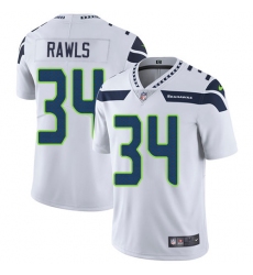 Youth Nike Seattle Seahawks #34 Thomas Rawls White Vapor Untouchable Limited Player NFL Jersey