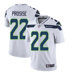 Youth Nike Seattle Seahawks #22 C. J. Prosise White Vapor Untouchable Limited Player NFL Jersey