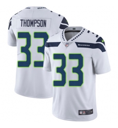 Youth Nike Seattle Seahawks #33 Tedric Thompson White Vapor Untouchable Limited Player NFL Jersey