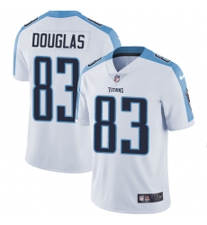 Men's Nike Tennessee Titans #83 Harry Douglas White Vapor Untouchable Limited Player NFL Jersey