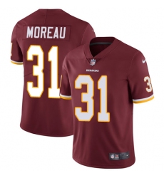 Youth Nike Washington Redskins #31 Fabian Moreau Burgundy Red Team Color Vapor Untouchable Limited Player NFL Jersey