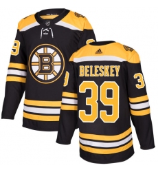 Men's Adidas Boston Bruins #39 Matt Beleskey Premier Black Home NHL Jersey