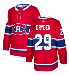 Men's Adidas Montreal Canadiens #29 Ken Dryden Premier Red Home NHL Jersey