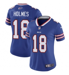 Women's Nike Buffalo Bills #18 Andre Holmes Royal Blue Team Color Vapor Untouchable Limited Player NFL Jersey