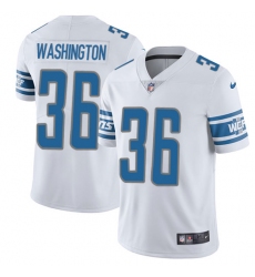Youth Nike Detroit Lions #36 Dwayne Washington White Vapor Untouchable Limited Player NFL Jersey