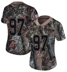 Women's Nike Baltimore Ravens #97 Michael Pierce Limited Camo Salute to Service NFL Jersey