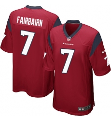Men's Nike Houston Texans #7 Ka'imi Fairbairn Game Red Alternate NFL Jersey