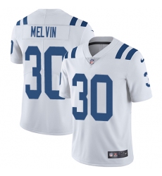 Youth Nike Indianapolis Colts #30 Rashaan Melvin White Vapor Untouchable Limited Player NFL Jersey