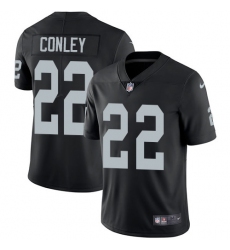 Youth Nike Oakland Raiders #22 Gareon Conley Black Team Color Vapor Untouchable Limited Player NFL Jersey