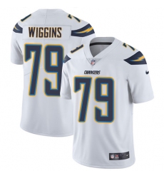 Youth Nike Los Angeles Chargers #79 Kenny Wiggins White Vapor Untouchable Limited Player NFL Jersey