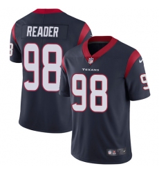 Youth Nike Houston Texans #98 D.J. Reader Navy Blue Team Color Vapor Untouchable Limited Player NFL Jersey