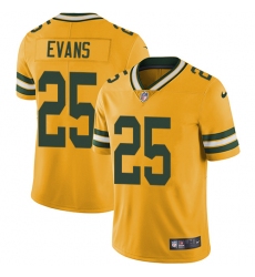 Men's Nike Green Bay Packers #25 Marwin Evans Limited Gold Rush Vapor Untouchable NFL Jersey