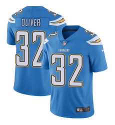 Youth Nike Los Angeles Chargers #32 Branden Oliver Electric Blue Alternate Vapor Untouchable Limited Player NFL Jersey