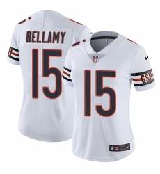 Women's Nike Chicago Bears #15 Josh Bellamy White Vapor Untouchable Limited Player NFL Jersey