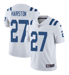 Youth Nike Indianapolis Colts #27 Nate Hairston White Vapor Untouchable Limited Player NFL Jersey