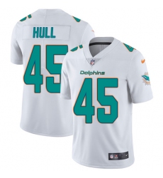 Youth Nike Miami Dolphins #45 Mike Hull White Vapor Untouchable Elite Player NFL Jersey