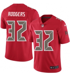 Men's Nike Tampa Bay Buccaneers #32 Jacquizz Rodgers Limited Red Rush Vapor Untouchable NFL Jersey