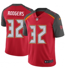 Men's Nike Tampa Bay Buccaneers #32 Jacquizz Rodgers Red Team Color Vapor Untouchable Limited Player NFL Jersey