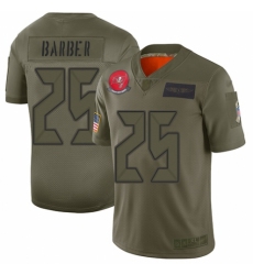 Men's Tampa Bay Buccaneers #25 Peyton Barber Limited Camo 2019 Salute to Service Football Jersey