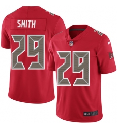 Youth Nike Tampa Bay Buccaneers #29 Ryan Smith Limited Red Rush Vapor Untouchable NFL Jersey