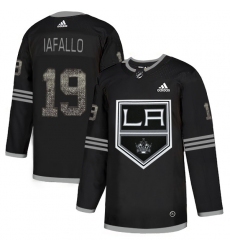 Men's Adidas Los Angeles Kings #19 Alex Iafallo Black Authentic Classic Stitched NHL Jersey