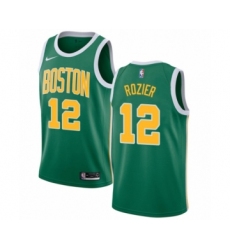 Youth Nike Boston Celtics #12 Terry Rozier Green Swingman Jersey - Earned Edition