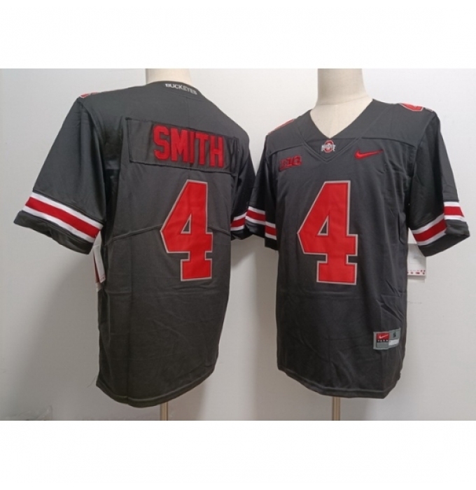Youth Ohio State Buckeyes Jeremiah Smith #4 Black Vapor Limited Stitched NCAA Football Jersey