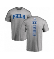 Basketball Philadelphia 76ers #22 Mattise Thybulle Ash Backer T-Shirt