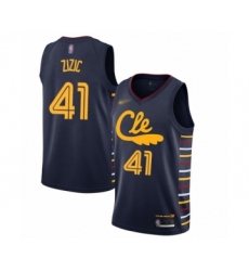 Women's Cleveland Cavaliers #41 Ante Zizic Swingman Navy Basketball Jersey - 2019 20 City Edition