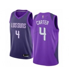 Youth Phoenix Suns #4 Jevon Carter Swingman Purple Basketball Jersey - City Edition