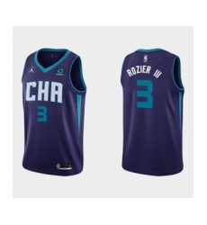 Men's Charlotte Hornets #3 Terry Rozier III NBA Stitched Jersey