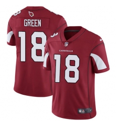 Men's Nike Arizona Cardinals #18 A.J. Green Red Team Color Stitched NFL Vapor Untouchable Limited Jersey