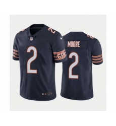 Men's Chicago Bears #2 D.J. Moore Navy Vapor Untouchable Stitched Football Jersey Men's Chicago Bears #2 D.J. Moore Navy Vapor Untouchable Stitched Football Jersey